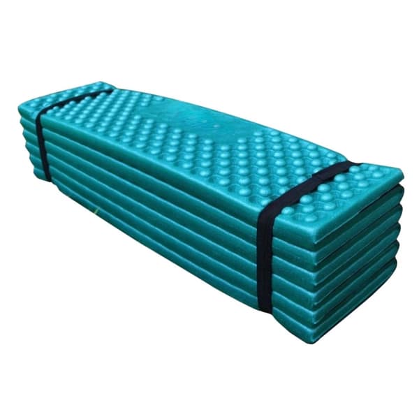 Fällbar Utomhus Campingmatta, Fuktbeständig, Lättviktsdesign,190572CM, ark Grön Med Svart