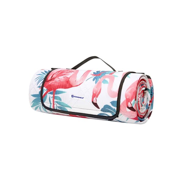 Stor flamingos picknickfilt