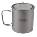 Pikkukuva 1 / 2: Titanium-leirintämuki, kevyt, taitettava kahva,750 ml