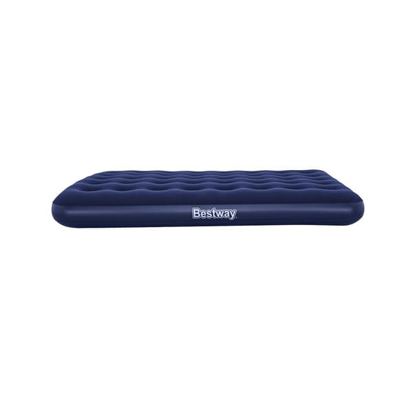 BESTWAY Flocket dobbelt oppustelig madras 191 x 137 x 22 cm