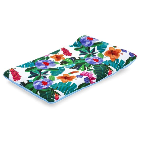 Oppustelig gummi-tekstilmadras BESTWAY Blissful Drifter XL 200 x 129 cm