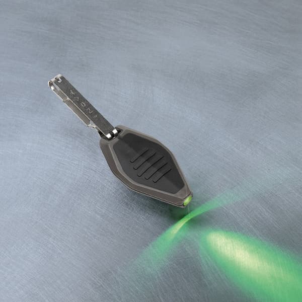 NITE IZE RADIANT MICROLIGHT Black/Green, led för nyckelring