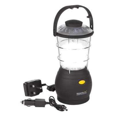 Regatta Great Outdoors Helia 12 Dynamo Lantern (UK Plug)