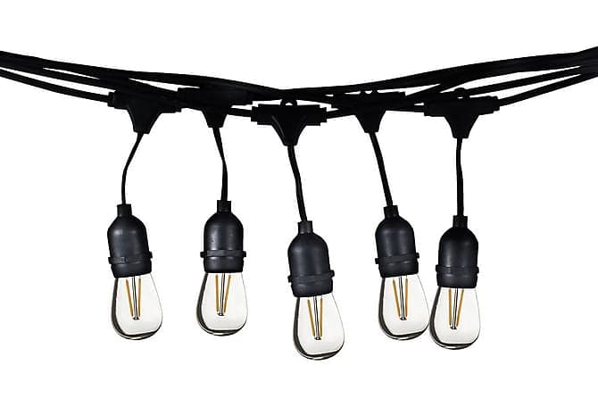 GARLAND Lampa Svart
