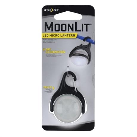 NITEIZE MOONLIT LED MICRO LANTERN, liten tältlampa 360° vridbarhet