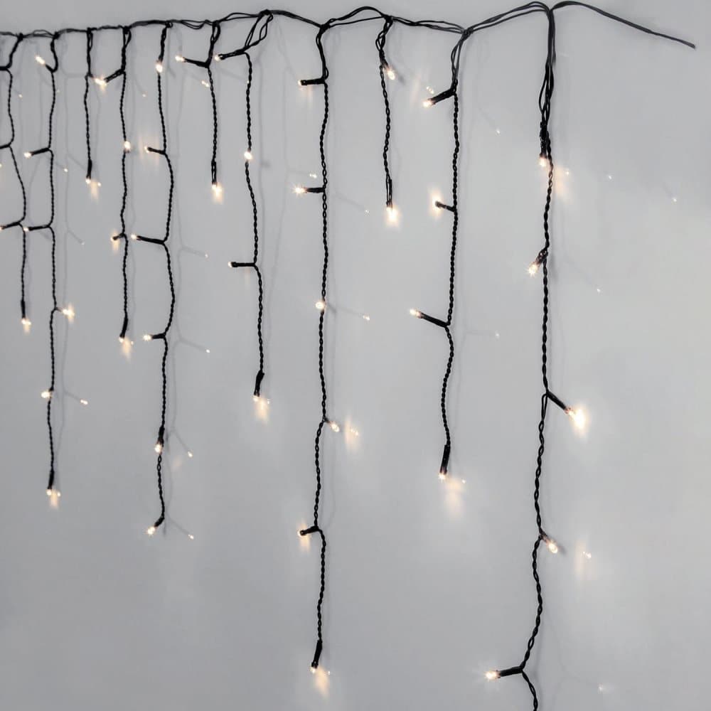 Serie LED istappslinga Crispy Ice White