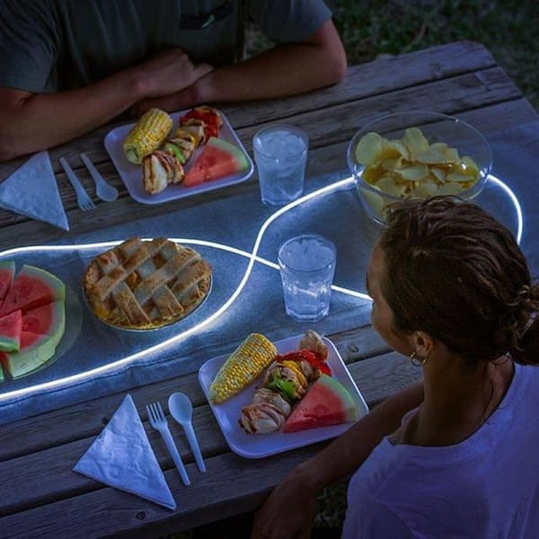 NITE IZE RADIANT RECHARGEABLE SHINELINE, led lina, tältlanterna, partybelysning