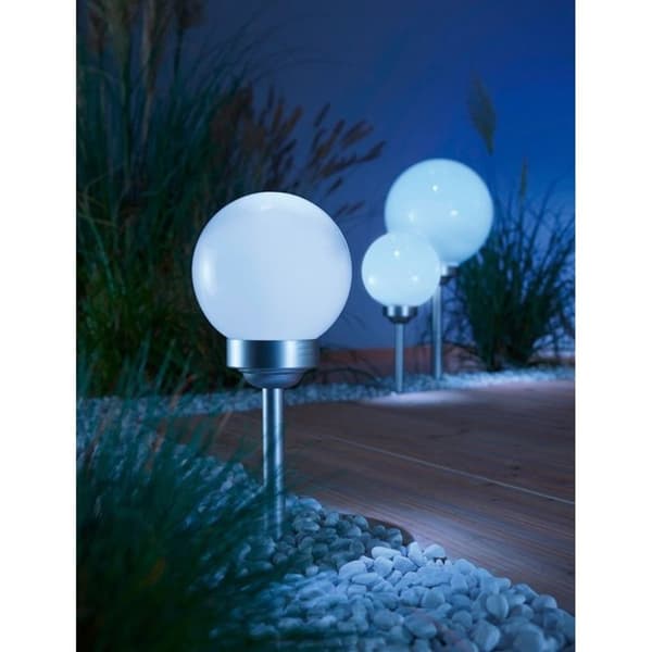 Solar Garden Lighting Sphere 30x63 cm - Cool White