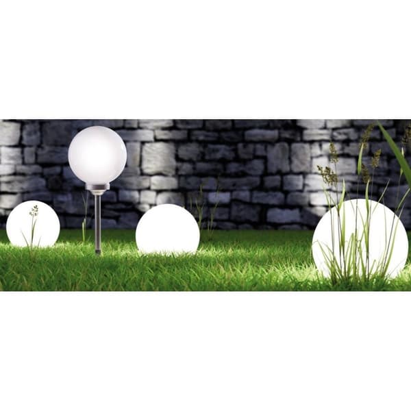 Solar Garden Lighting Sphere 30x63 cm - Cool White