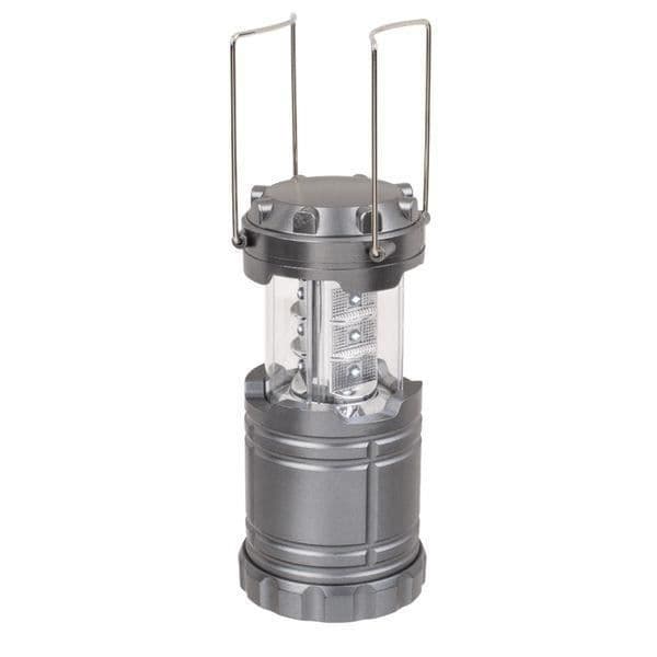 Campinglampa - Ej specificerad - Fällbar - 9 LED - Sammanträdesbar - Silver