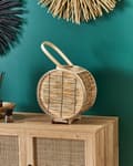 Miniatyrbild 4 av 7: Ljuslykta Natur Rotting med Glashållare Boho Stil Accessoar Dekoration Inomhus