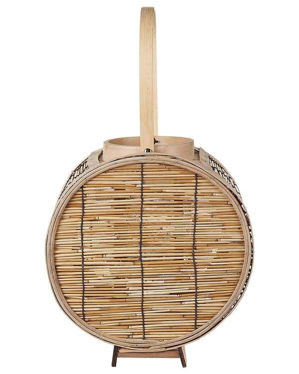 Ljuslykta Natur Rotting med Glashållare Boho Stil Accessoar Dekoration Inomhus