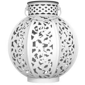 Vintage Metal Lantern Beige 10 Lumens H17cm - Galix