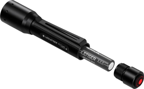 LED LENSER P3 CORE 90 LM,  liten ficklampa