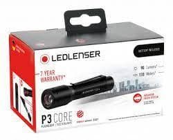 LED LENSER P3 CORE 90 LM,  liten ficklampa