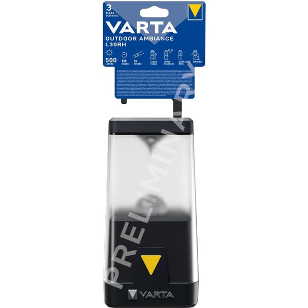 Varta udendørs atmosfære L30RH Lanterne Camping Lanterne