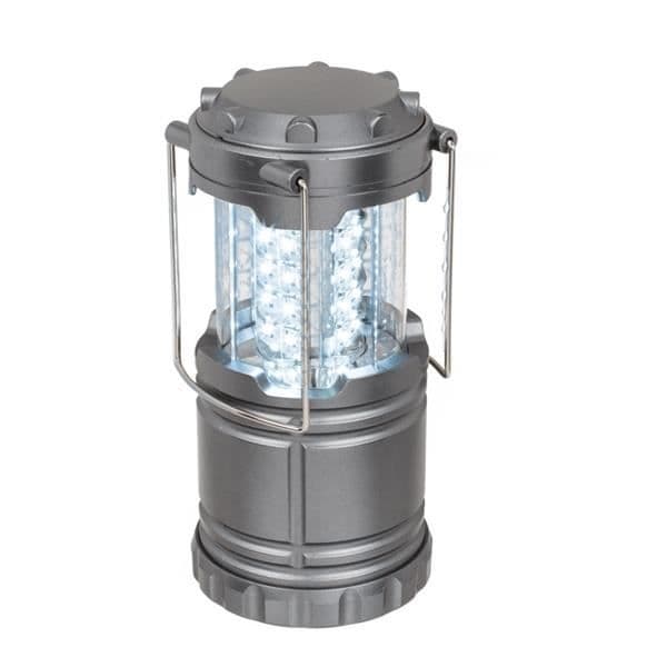25 cm hopfällbar infällbar 30 LED campingljus