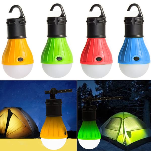 Praktiskt Camping-Lampa Ficklampa