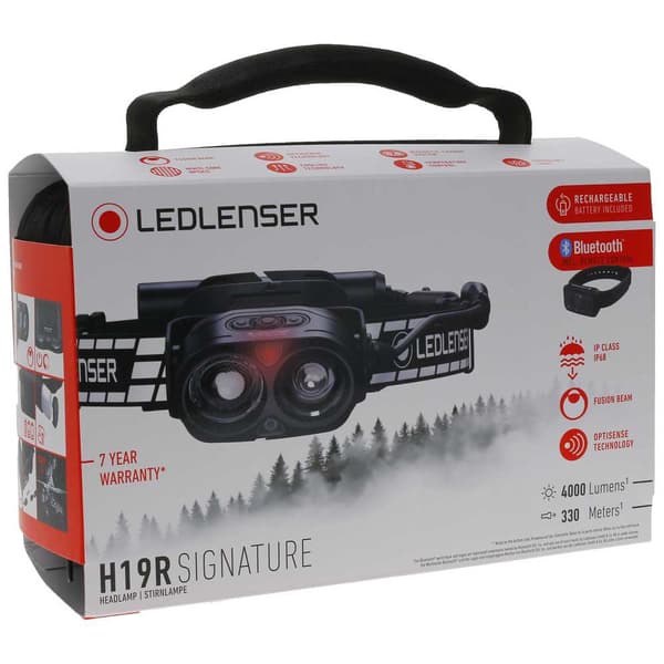 Led Lenser Ajovalo H19r Signature Musta 4000 Lumens