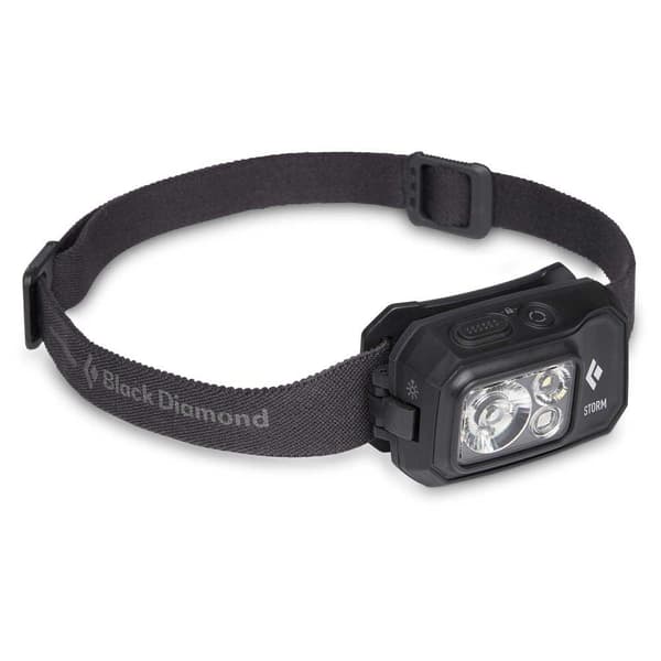 Black Diamond Ajovalo Storm 450 Musta 400 Lumens musta