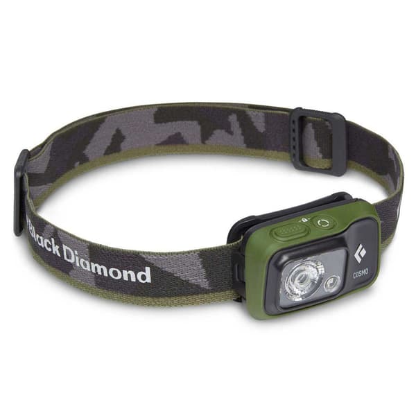 Black Diamond Forlygte Cosmo 350 Grøn 350 Lumens Sort, Oliven