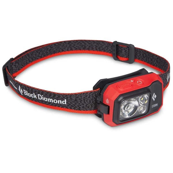 Black Diamond Ajovalo Storm 450 Punainen 400 Lumens musta, Punainen