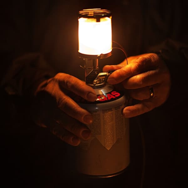 PRIMUS MICRON LANTERN GLASS, Primus gaslampa, primus gaslykta