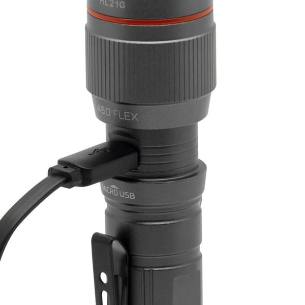 Nebo Tools Taskulamppu Flex Harmaa 450 Lumens