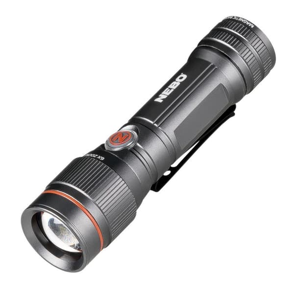 Nebo Tools Taskulamppu Flex Harmaa 450 Lumens musta