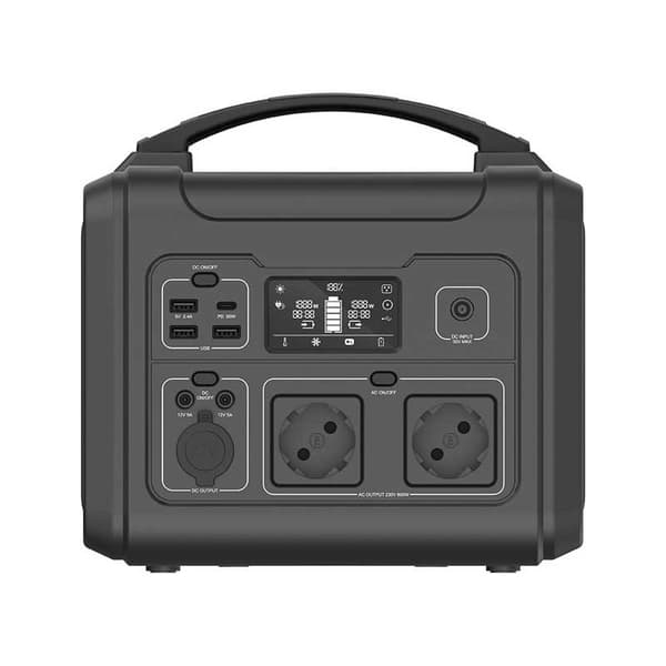 Hikmicro Bærbar Opladningsgenerator G600 607 Wh 14.60v Sort 25.2 x 20 x 24 cm