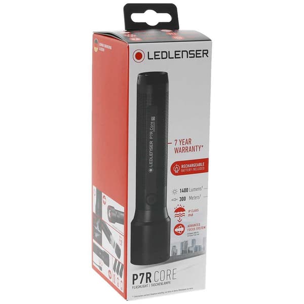 Led Lenser P7r Core Sort 1400 Lumens