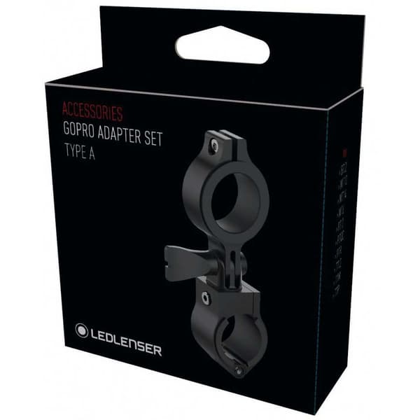 Led Lenser Mt14/mt10 Gopro Adapter Set Svart