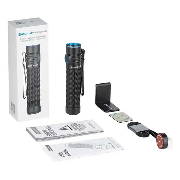 Olight Led Taskulamppu Warrior Mini 3 Musta 1750 Lumens