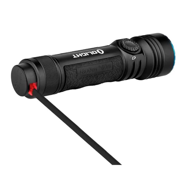 Olight Neutraali Valkoinen Led-taskulamppu Seeker 4 Pro Hopeinen 46000 Lumens