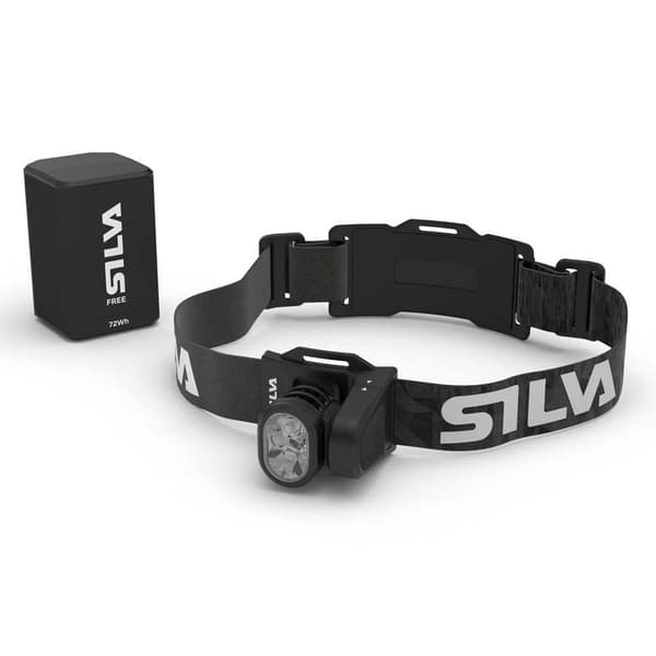 Silva Ajovalo Free 2000 L Musta 2000 Lumens