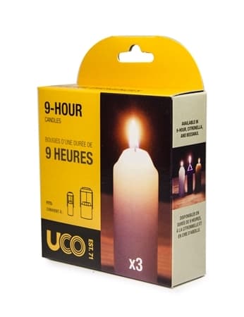 UCO LJUS PARAFFIN ORIGINAL LANTERN 3-PACK, UCO PARAFFINLJUS CANDLELIER LANTERN
