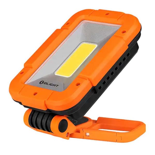 Olight Arbejds Led Lommelygte Swivel Pro Max Orange 1600 Lumens