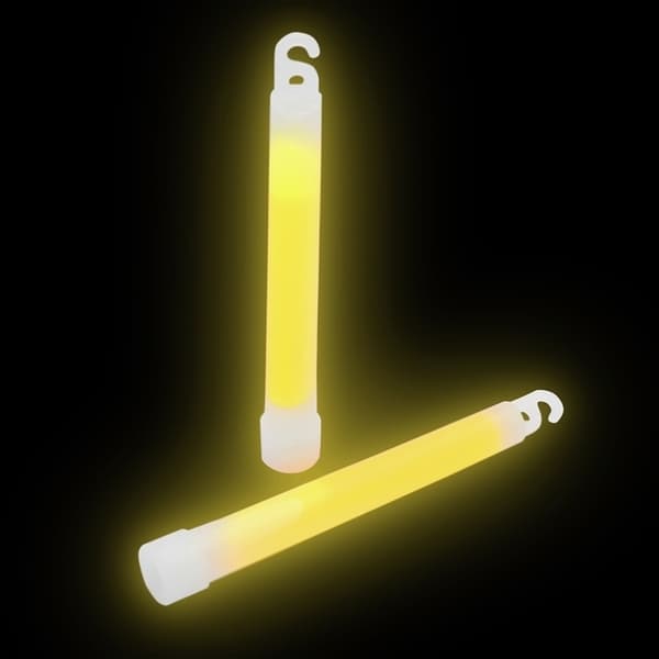kemiska ljusstavar, lightsticks, COGHLANS LIGHT STICKS YELLOW