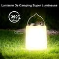 Miniatyrbild 2 av 6: Uppladdningsbar campinglykta, uppladdningsbar LED campinglampa - 3000K varmt vitt ljus, justerbar ljusstyrka 3 lägen