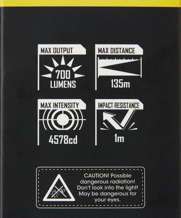 Nitecore - NU33 - Pannlampa 700 Lumen USB C Uppladdningsbar pannlampa med rött ljus
