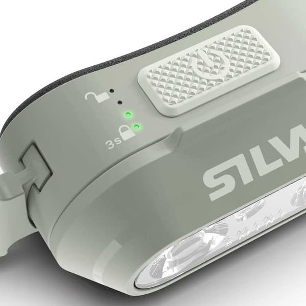 Silva Smini Fly Otsalamppu Hopeinen 250 Lumens