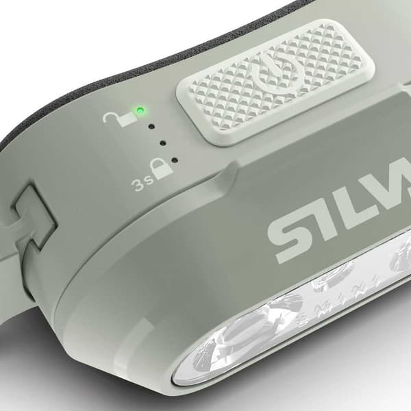 Silva Smini Fly Otsalamppu Hopeinen 250 Lumens