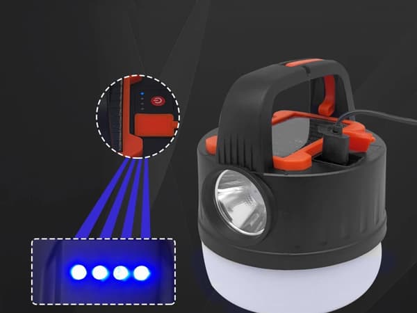 Campinglampa USB / Tältlampa - Lampa för campingen