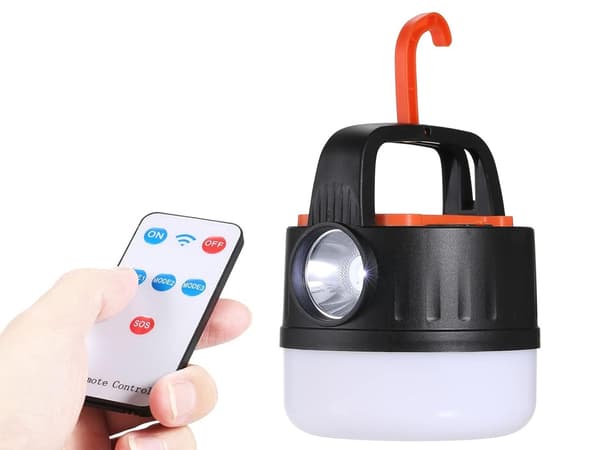 Campinglampa Lykta / Tältlampa - Lampa för campingen - solpanel