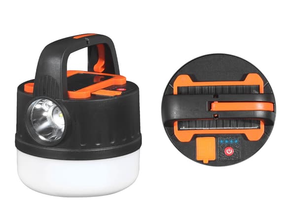 Campinglampa Lykta / Tältlampa - Lampa för campingen - solpanel
