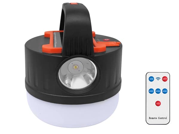 Campinglampa Lykta / Tältlampa - Lampa för campingen - solpanel