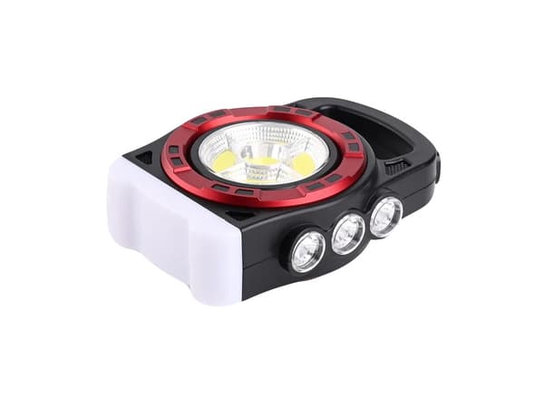Ficklampa / Strålkastare med PowerBank - Solceller