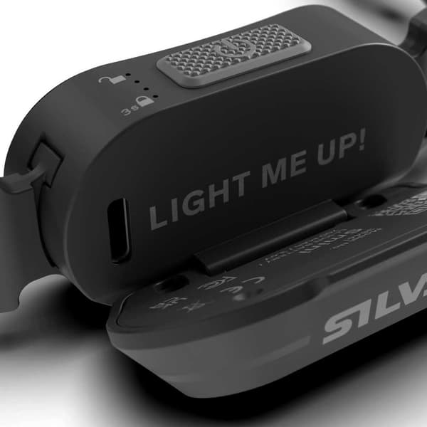 Silva Smini Fly Otsalamppu Hopeinen 250 Lumens
