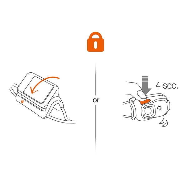Petzl Bindi Otsalamppu Musta 200 Lumens