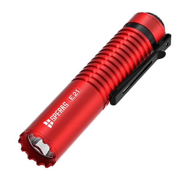 Speras Built-in Batterry E-21 Lommelygte Rød 2000 Lumens